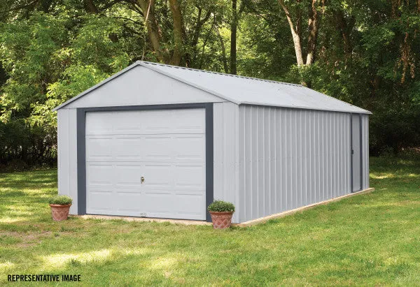 12x17 ft. Arrow Murryhill Storage Shed - Flute Grey