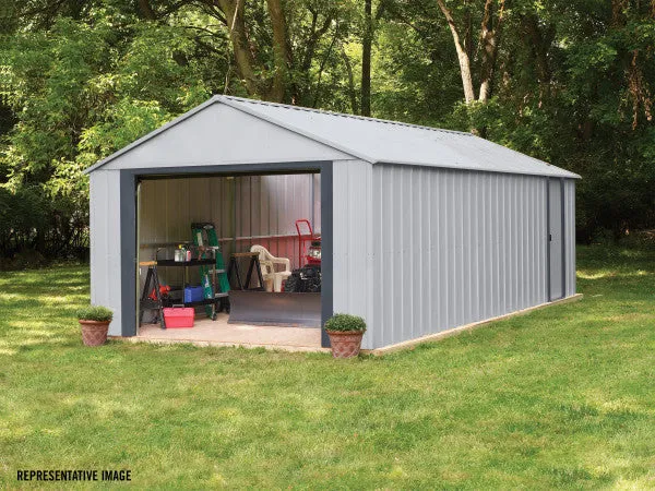 12x17 ft. Arrow Murryhill Storage Shed - Flute Grey