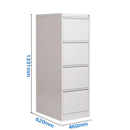 4 Drawer Metal Filing Cabinet-FC-D4F