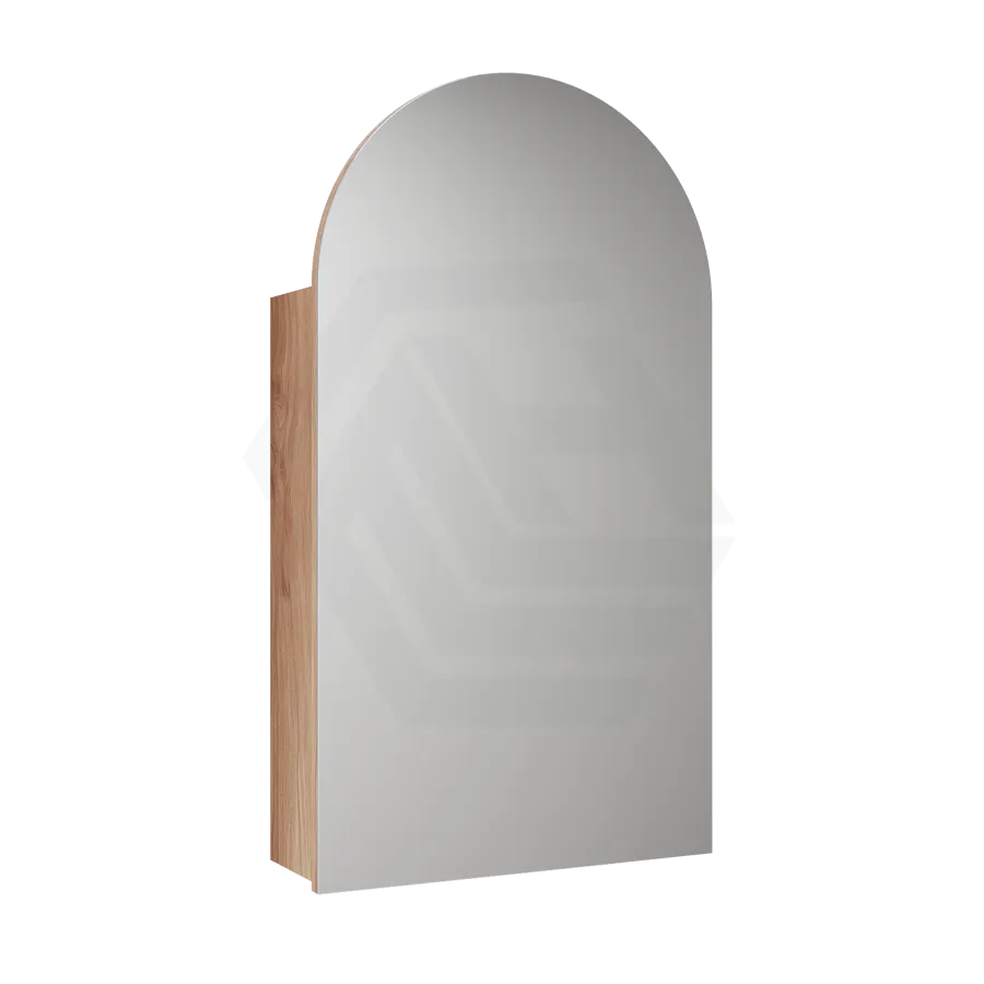 500x900mm Canterbury Wall Hung Arch Shaving Mirror Cabinet Mia Finish for Bathroom