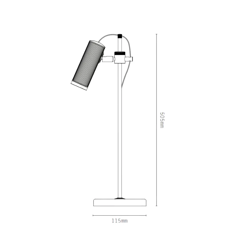 Adjustable Spotlight Table Lamp