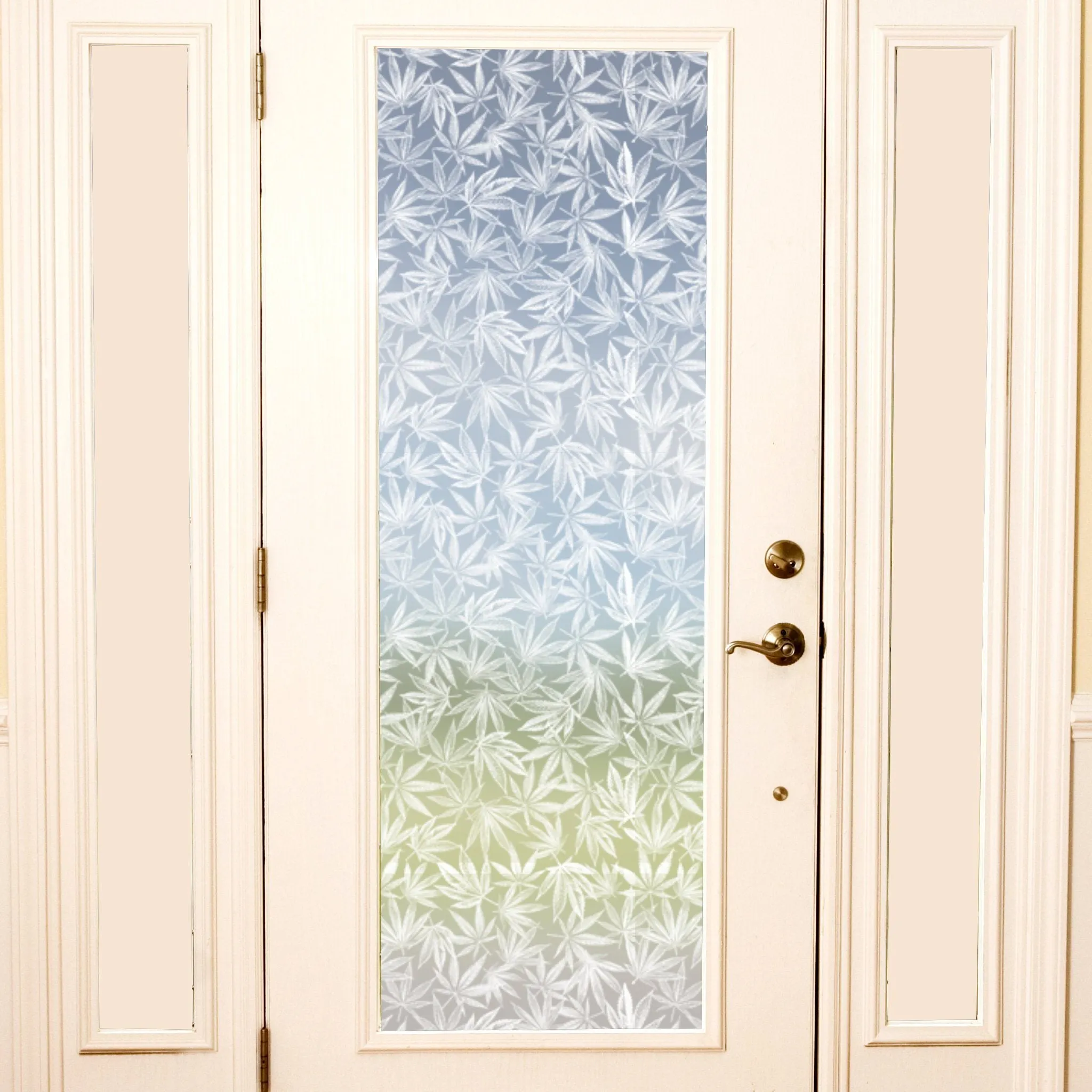 Amsterdam - Pot Leaf | Privacy Window Film (Static Cling)