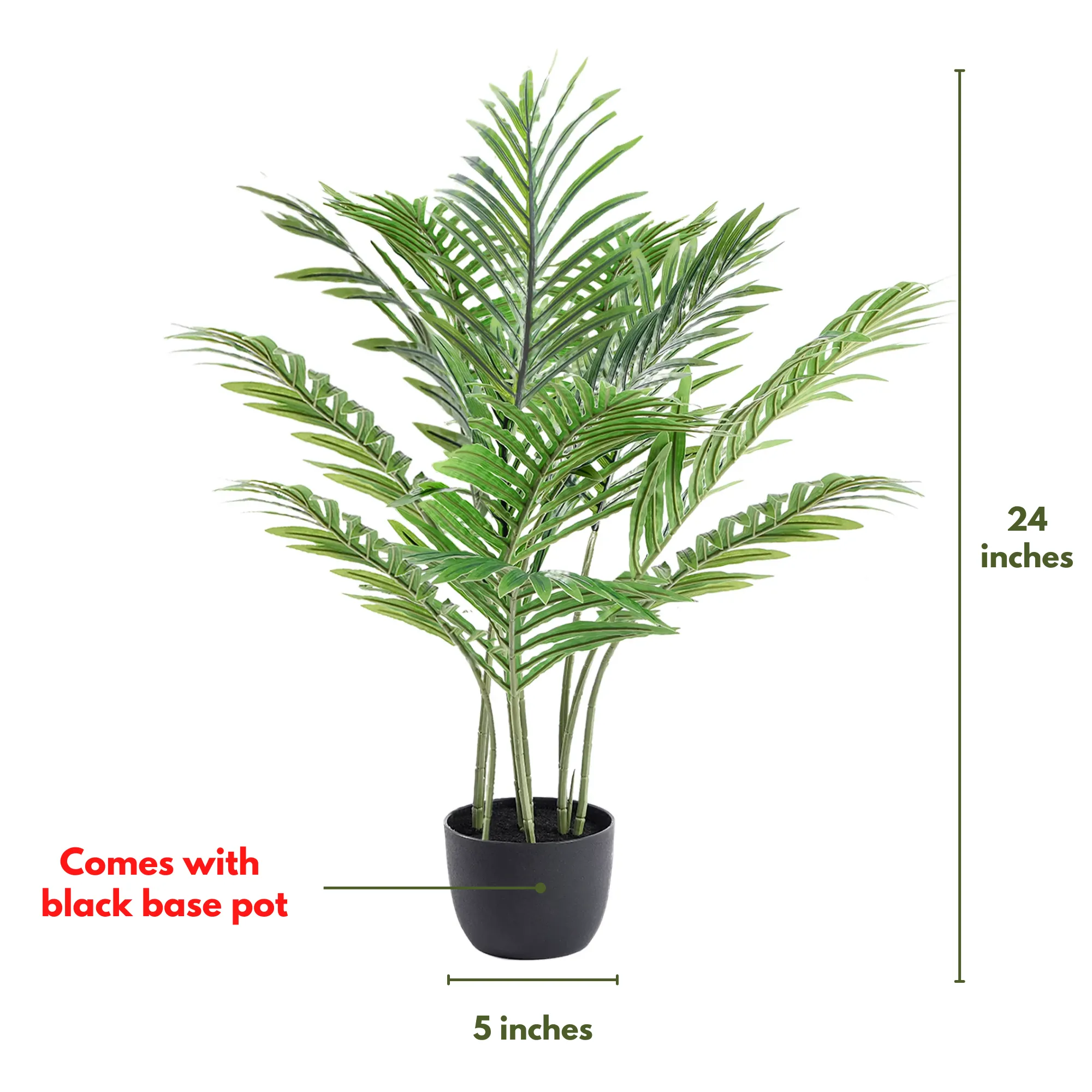 Artificial Areca Palm Tree 2 Feet