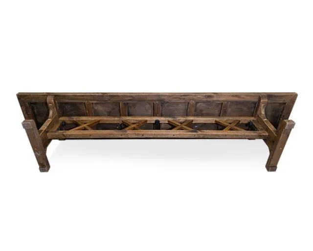 Bench, 18" x 90" Farm Style Mayflower Antique