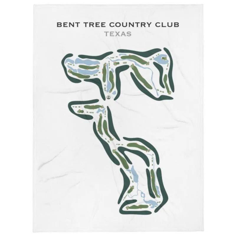 Bent Tree Country Club, Texas - Printed Golf Course