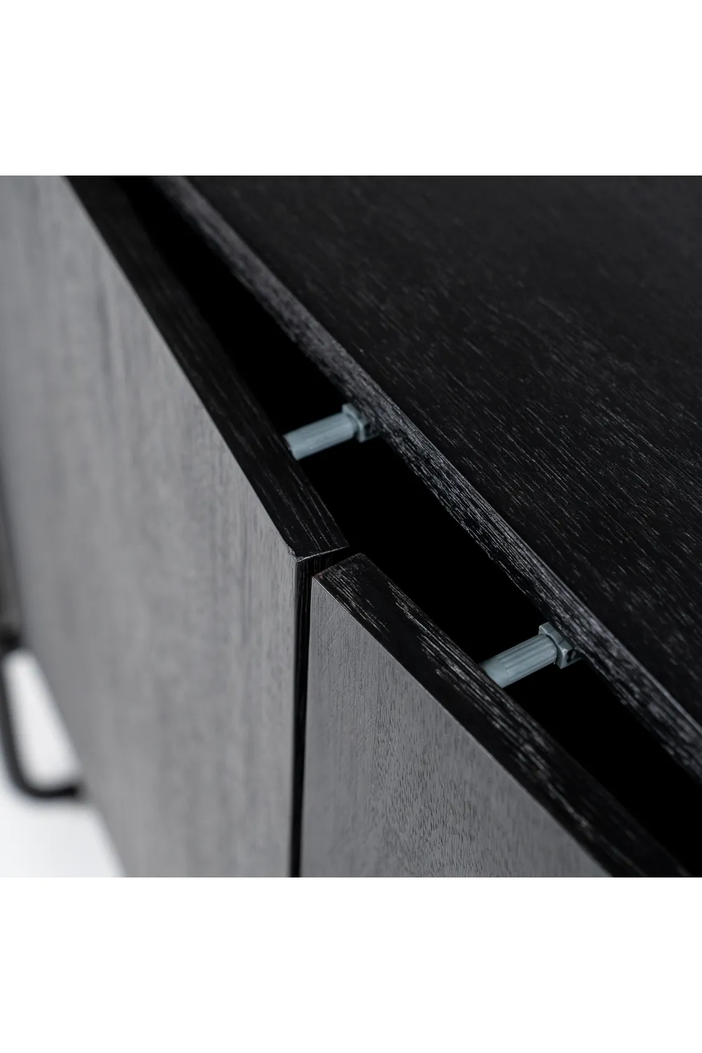 Black Wooden Wall Cabinet | Eleonora James