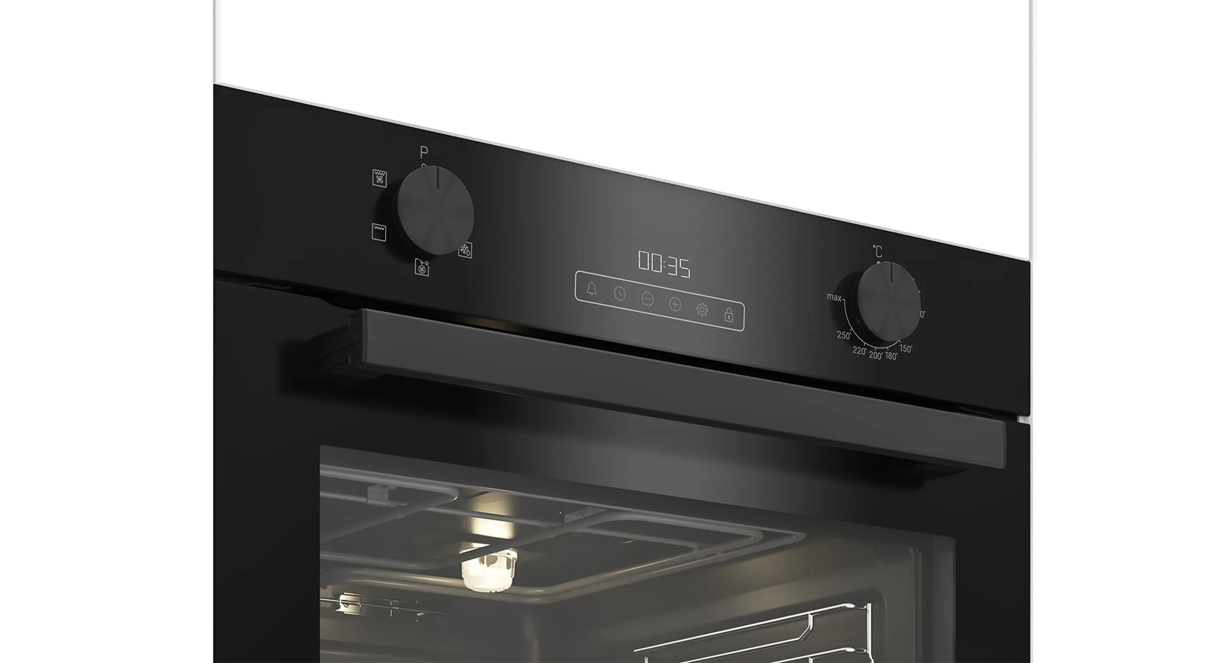 Blomberg Single Fan Oven Black | ROEN8201B