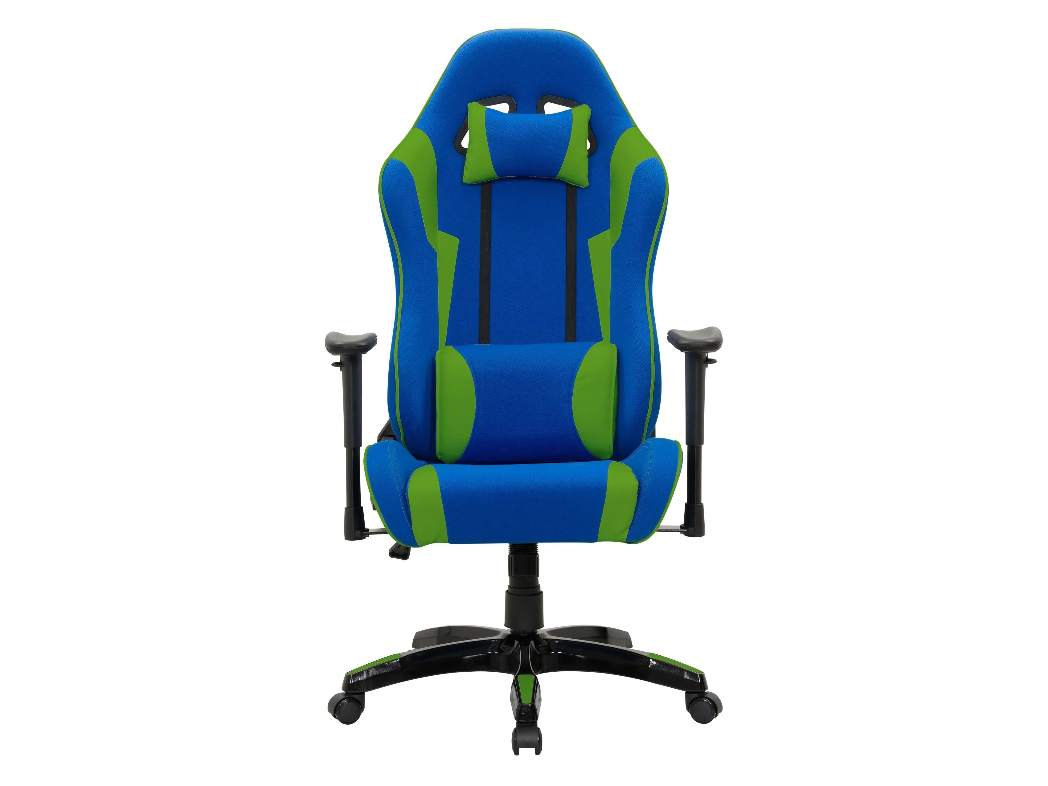 Blue and Green Gaming Office Chair