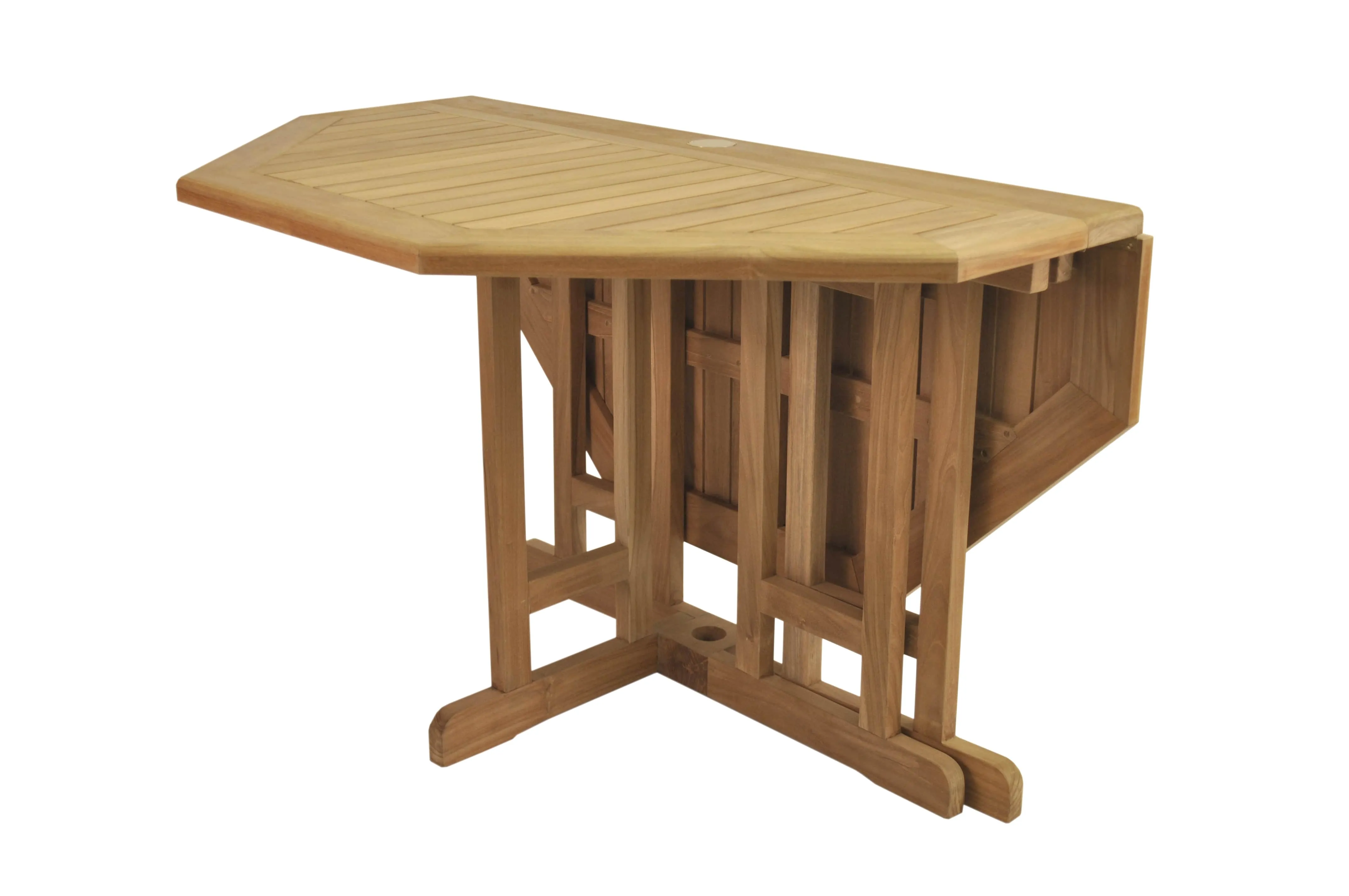 Butterfly 47" Octagonal Folding Table, 29 H x 47 W x 47 L, Delivered Free, Arrives in 5-9 Working Days Fully Assembled.