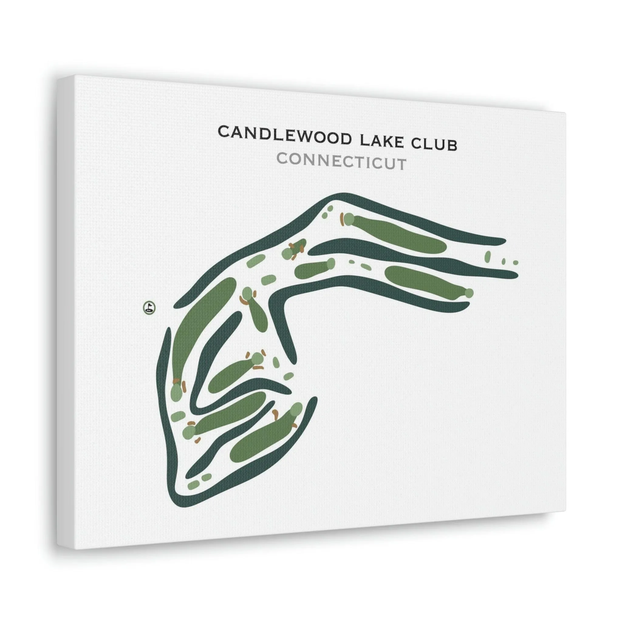 Candlewood Lake Club, Connecticut - Printed Golf Courses