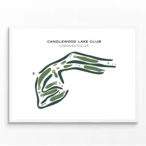 Candlewood Lake Club, Connecticut - Printed Golf Courses