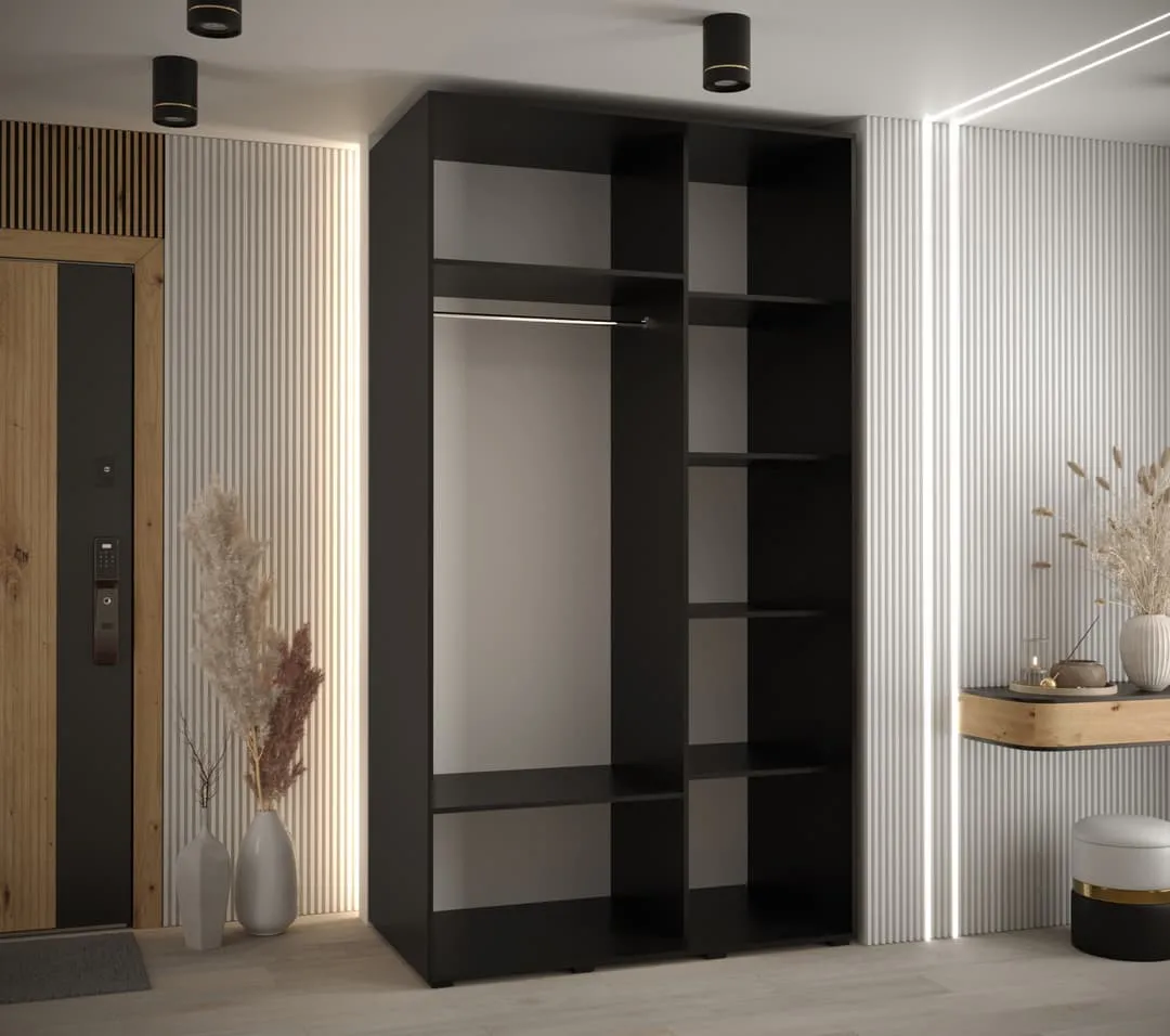 Cannes I Sliding Door Wardrobe 130cm