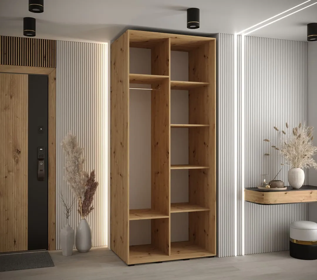 Cannes III Sliding Door Wardrobe 120cm