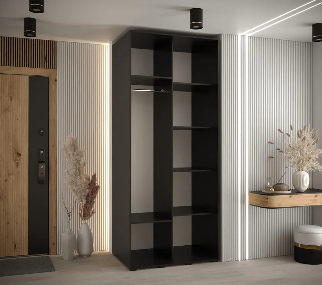 Cannes IV Sliding Door Wardrobe 120cm