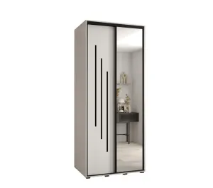 Cannes IX Sliding Door Wardrobe 120cm