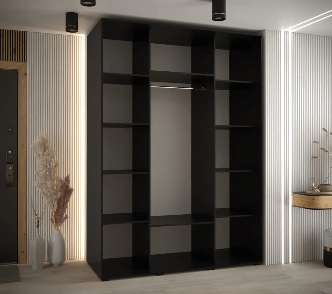 Cannes IX Sliding Door Wardrobe 160cm