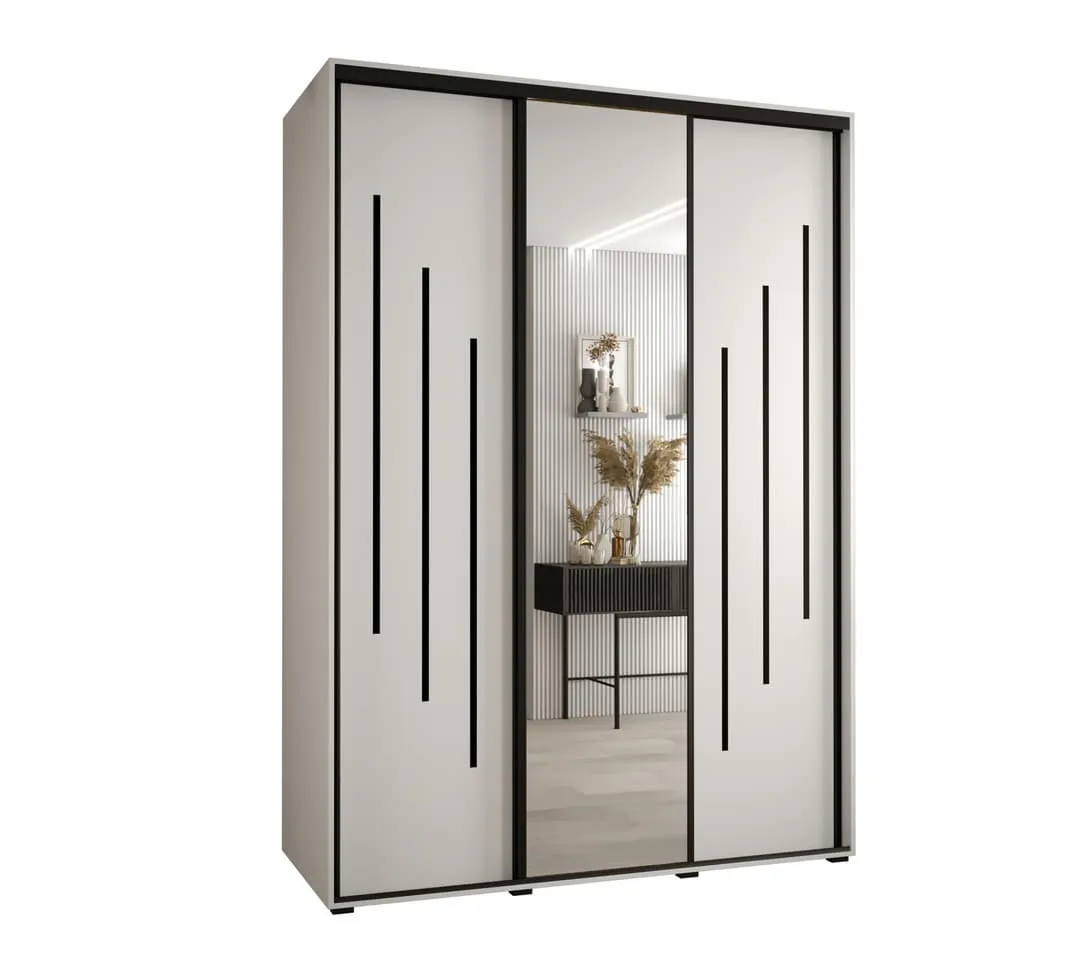 Cannes IX Sliding Door Wardrobe 170cm