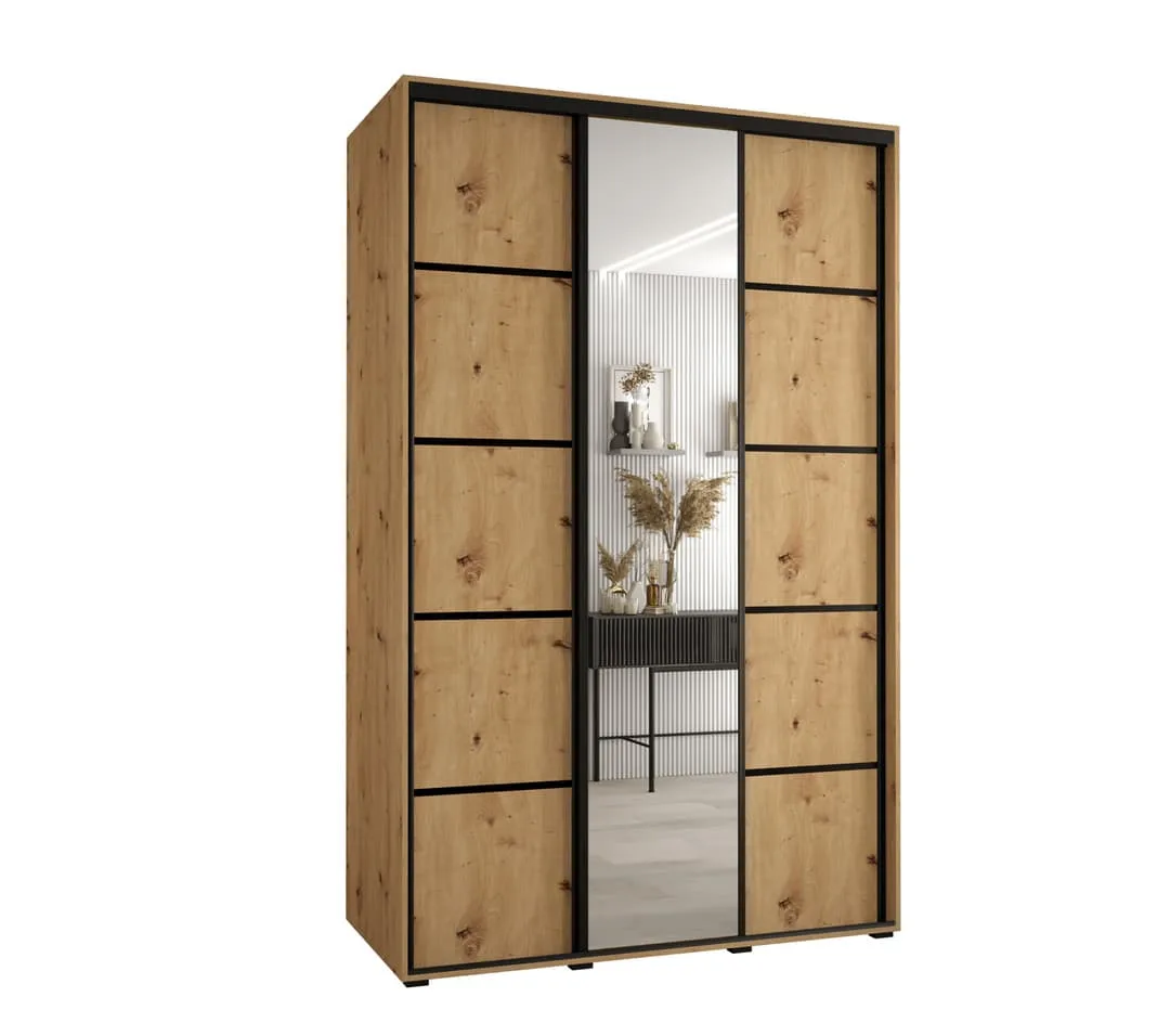 Cannes V Sliding Door Wardrobe 160cm