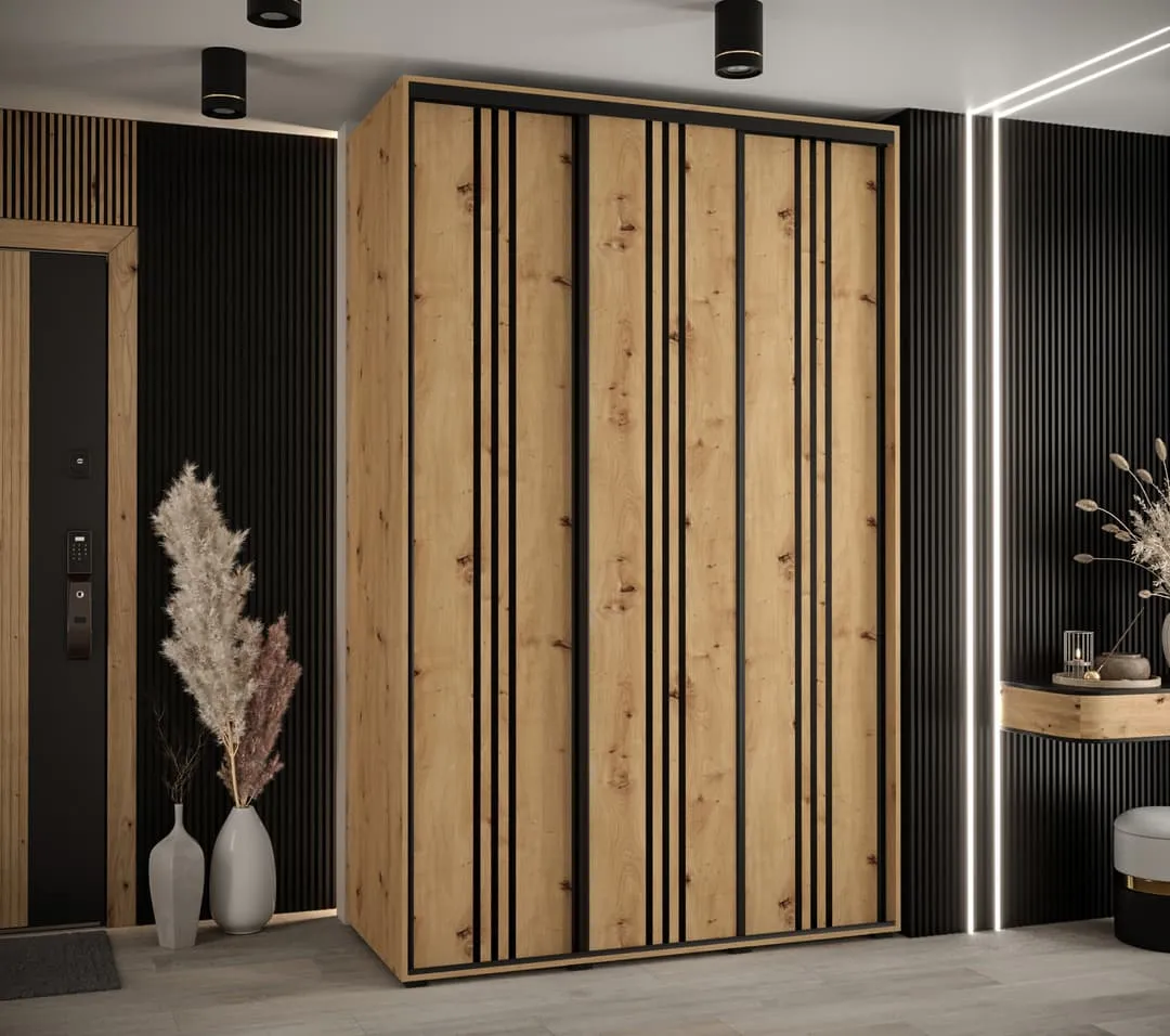 Cannes VI Sliding Door Wardrobe 160cm