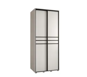 Cannes X Sliding Door Wardrobe 120cm