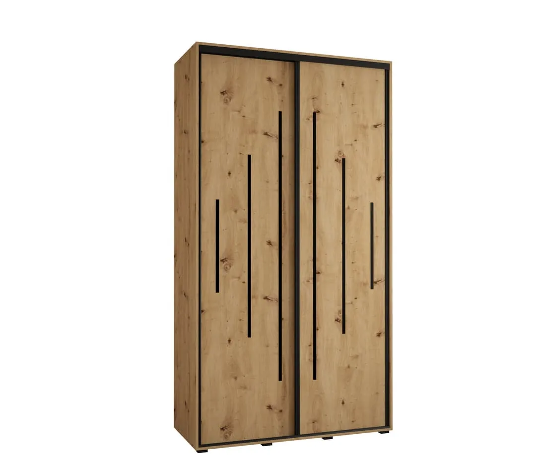 Cannes XII Sliding Door Wardrobe 130cm