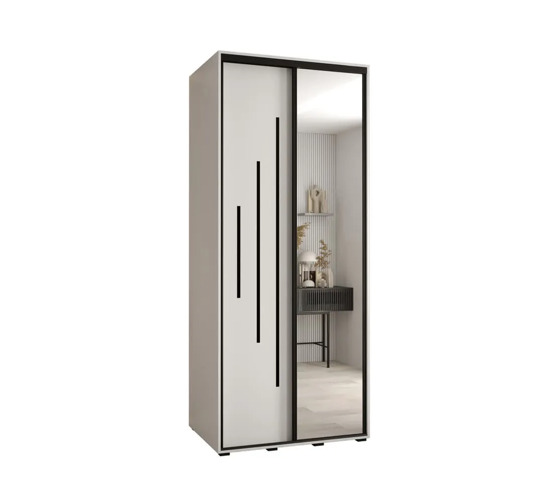 Cannes XIII Sliding Door Wardrobe 120cm