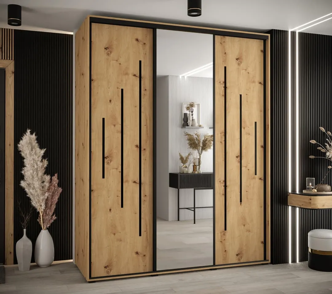 Cannes XIII Sliding Door Wardrobe 190cm