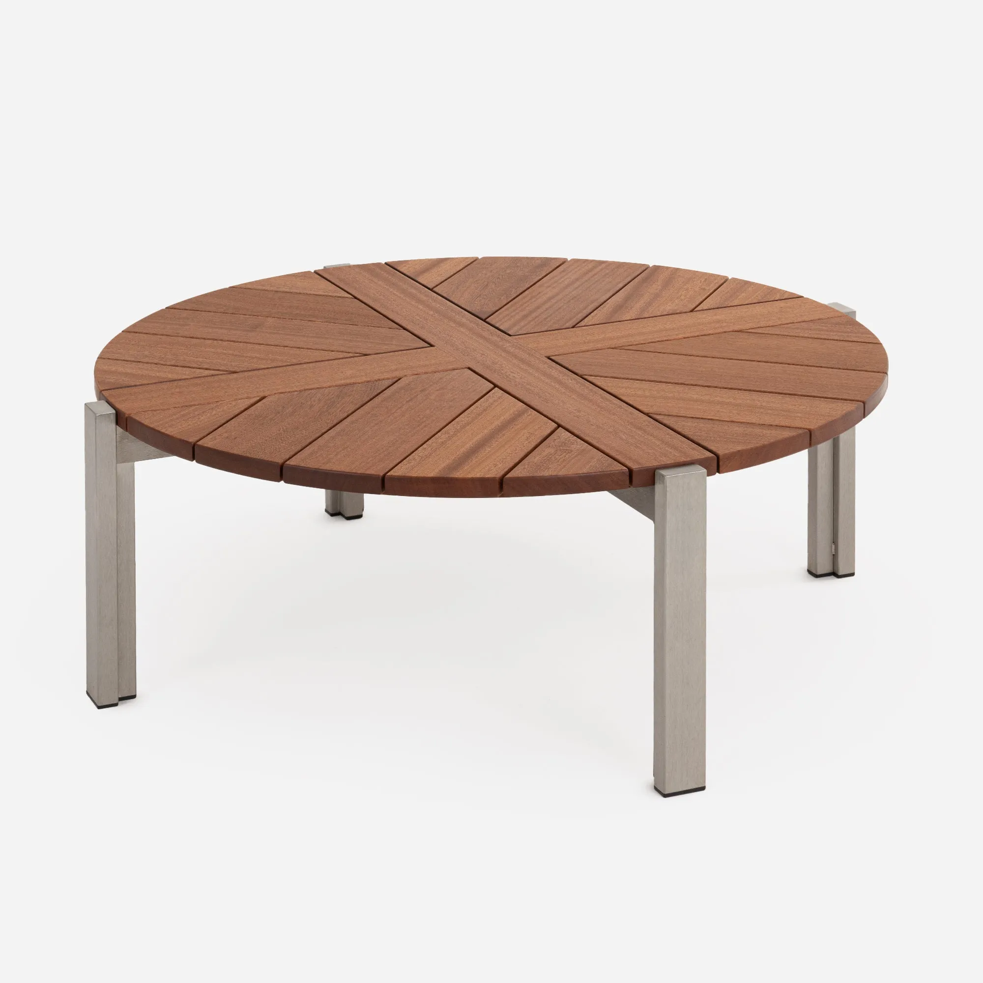 Case Study® Stainless Coffee Table Round