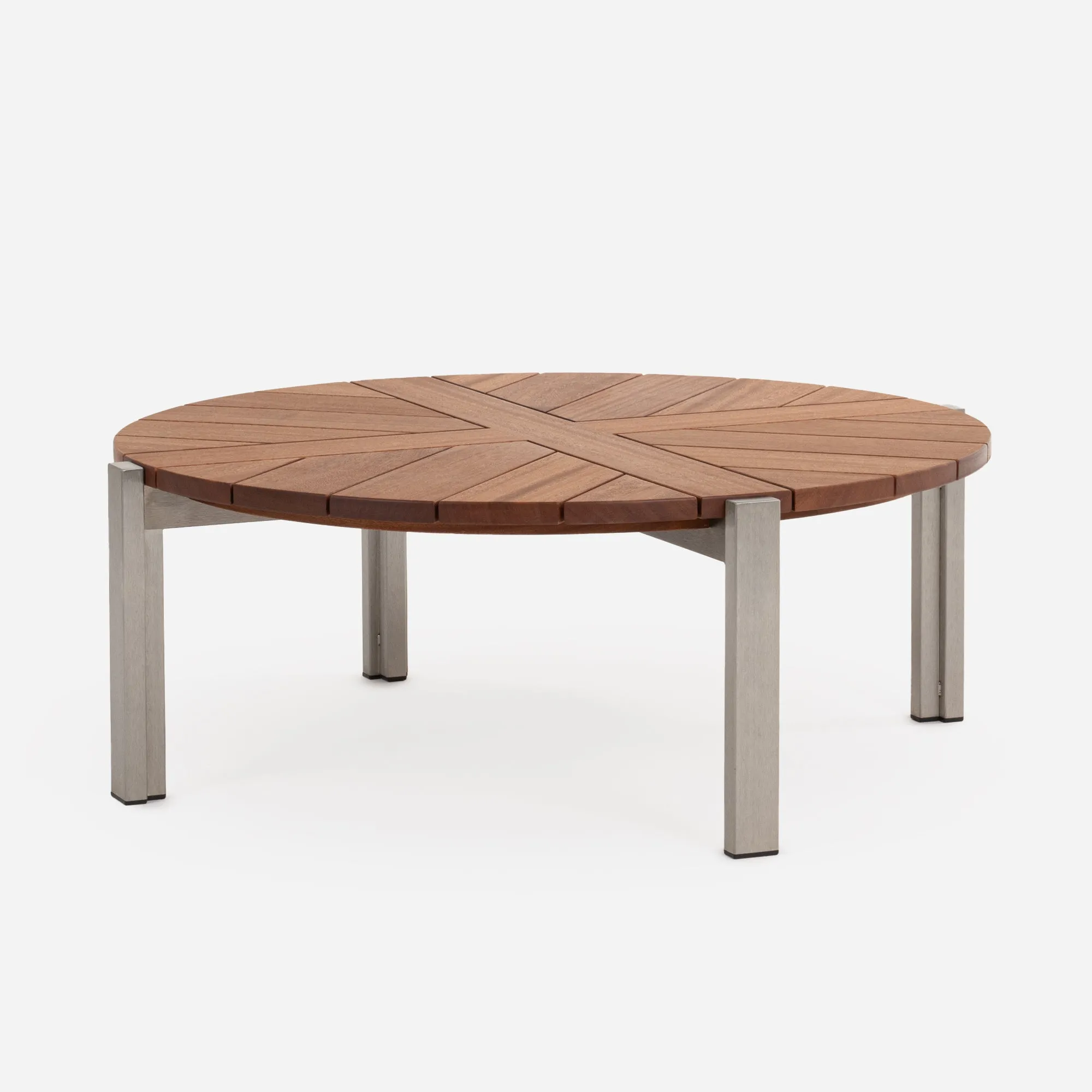 Case Study® Stainless Coffee Table Round