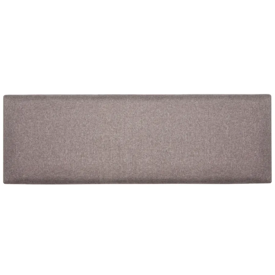 Celeste Grey Upholstered Indoor Seating Bench - 117 Cm