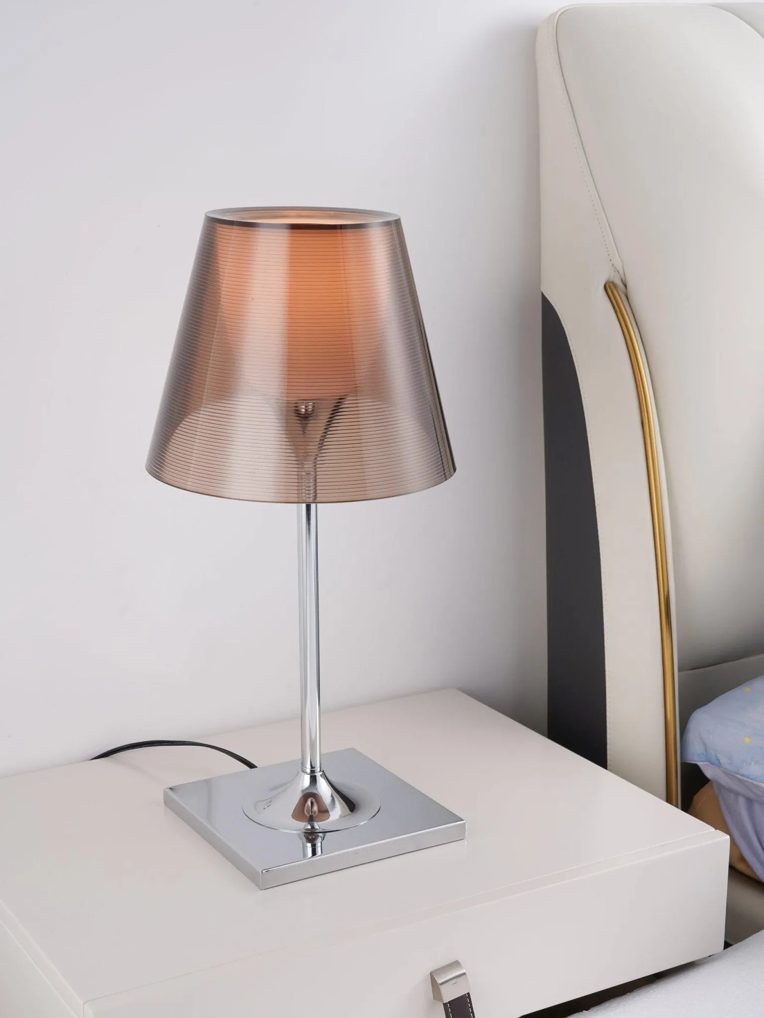 Chrome Prism Table Lamp