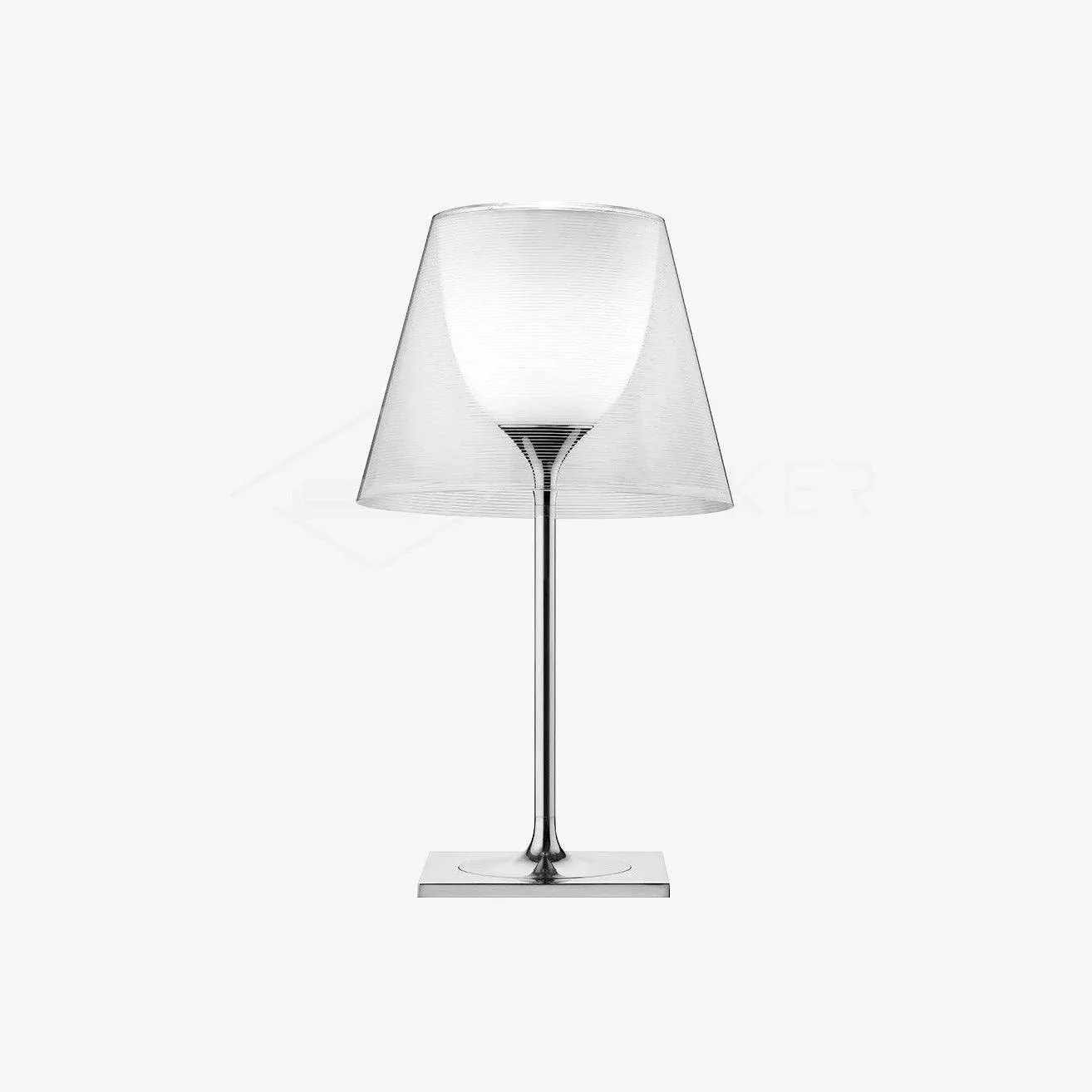 Chrome Prism Table Lamp