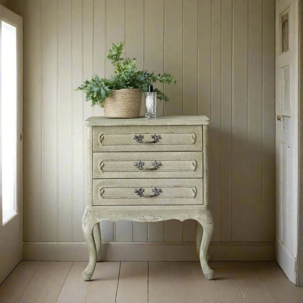 Classic french style upholstered oak bedroom suite