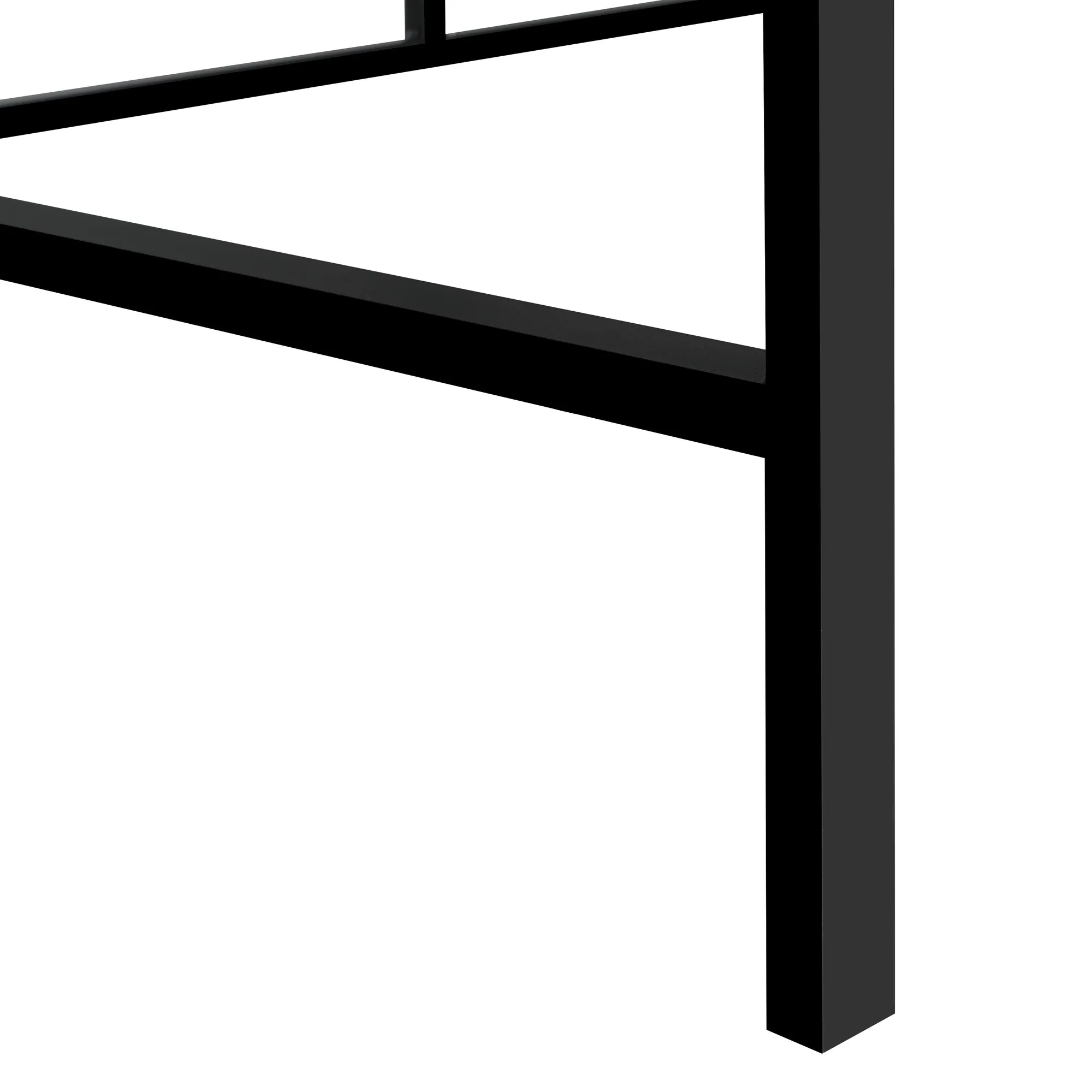 Computer Desk - 48"L / Grey / Black Standing Height