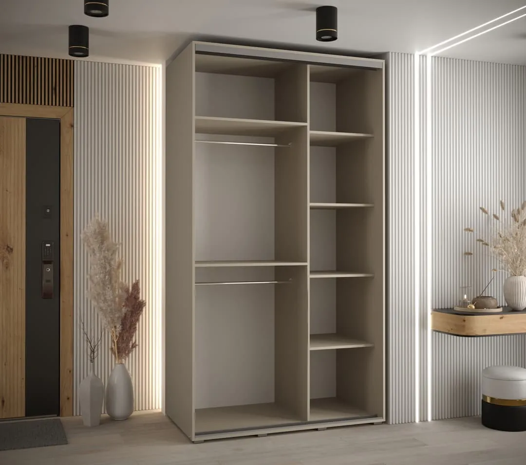 Dakota VII Sliding Door Wardrobe 140cm