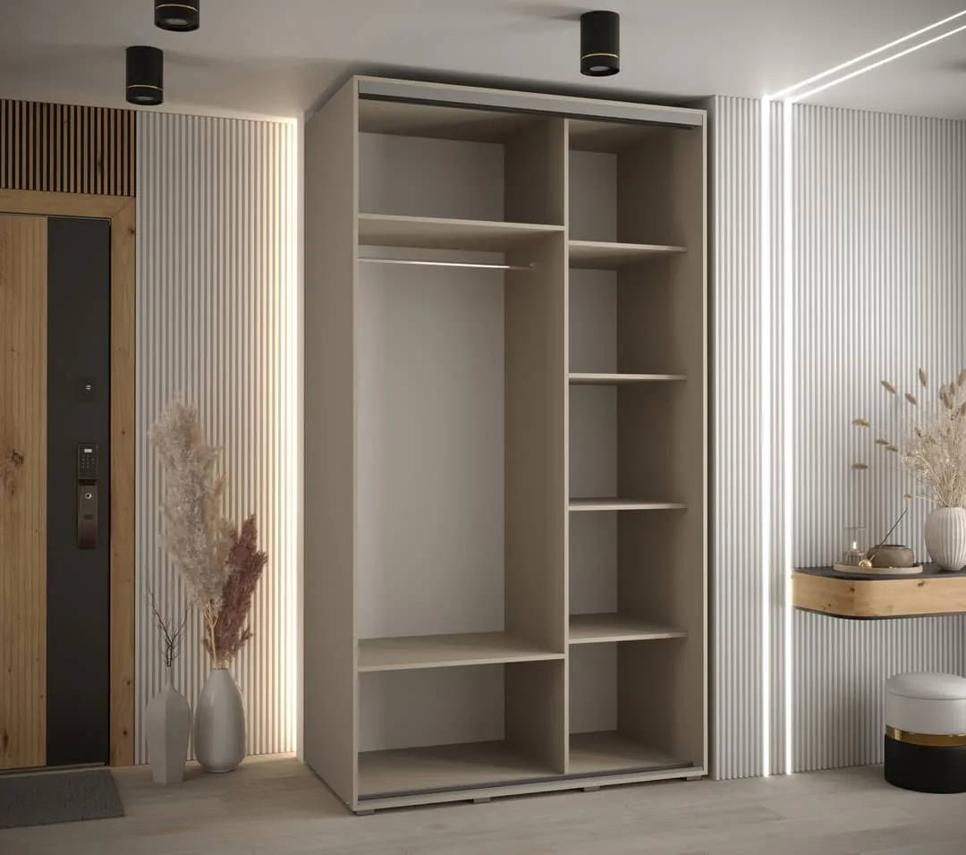 Dakota VIII Sliding Door Wardrobe 140cm