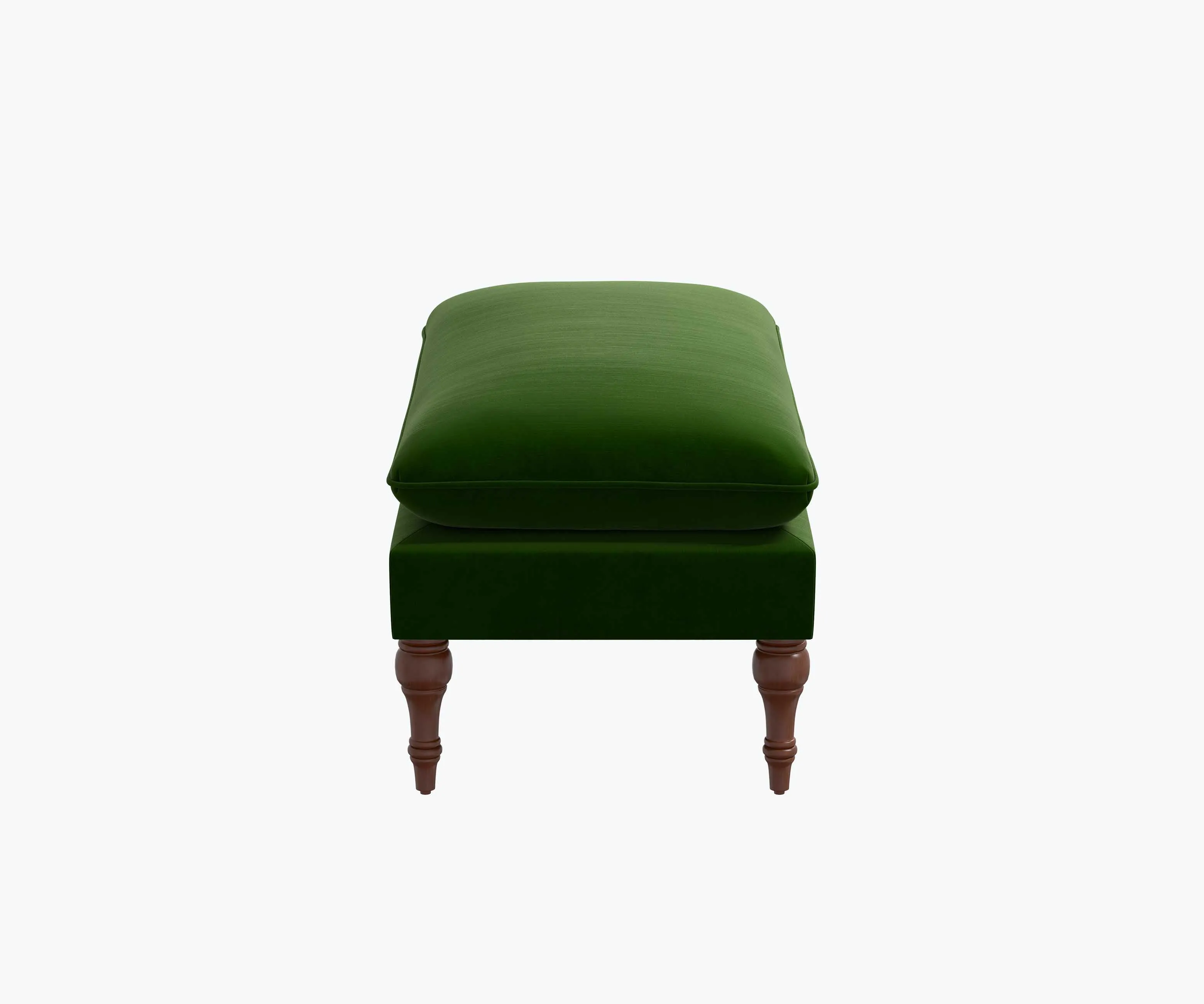 Flora Bench - Emerald Velvet