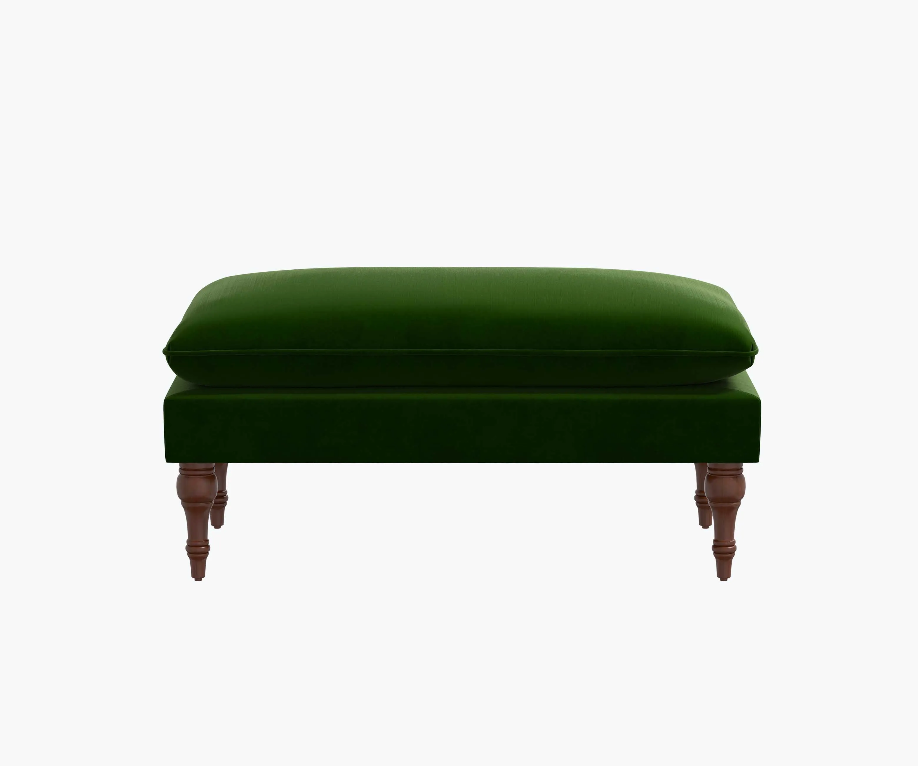 Flora Bench - Emerald Velvet