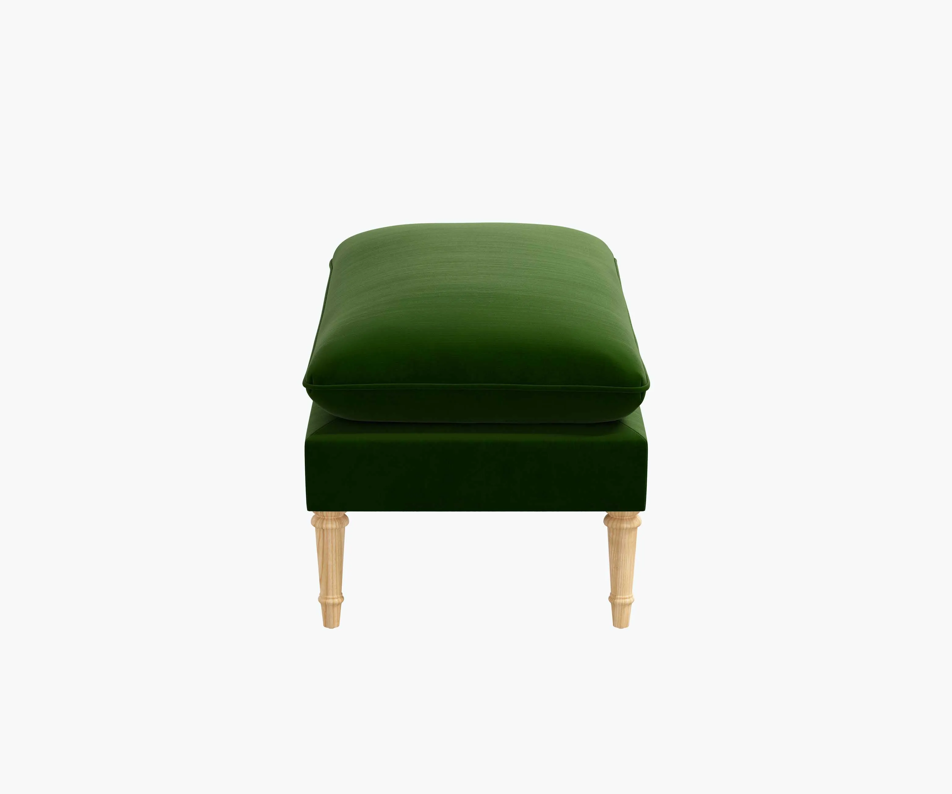 Flora Bench - Emerald Velvet