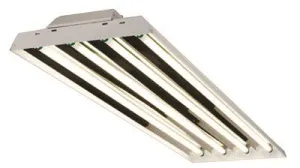 Fluorescent High Bay Fixture 48 Inch  Uses (4) 54-Watt Lamps (Lamps Included)