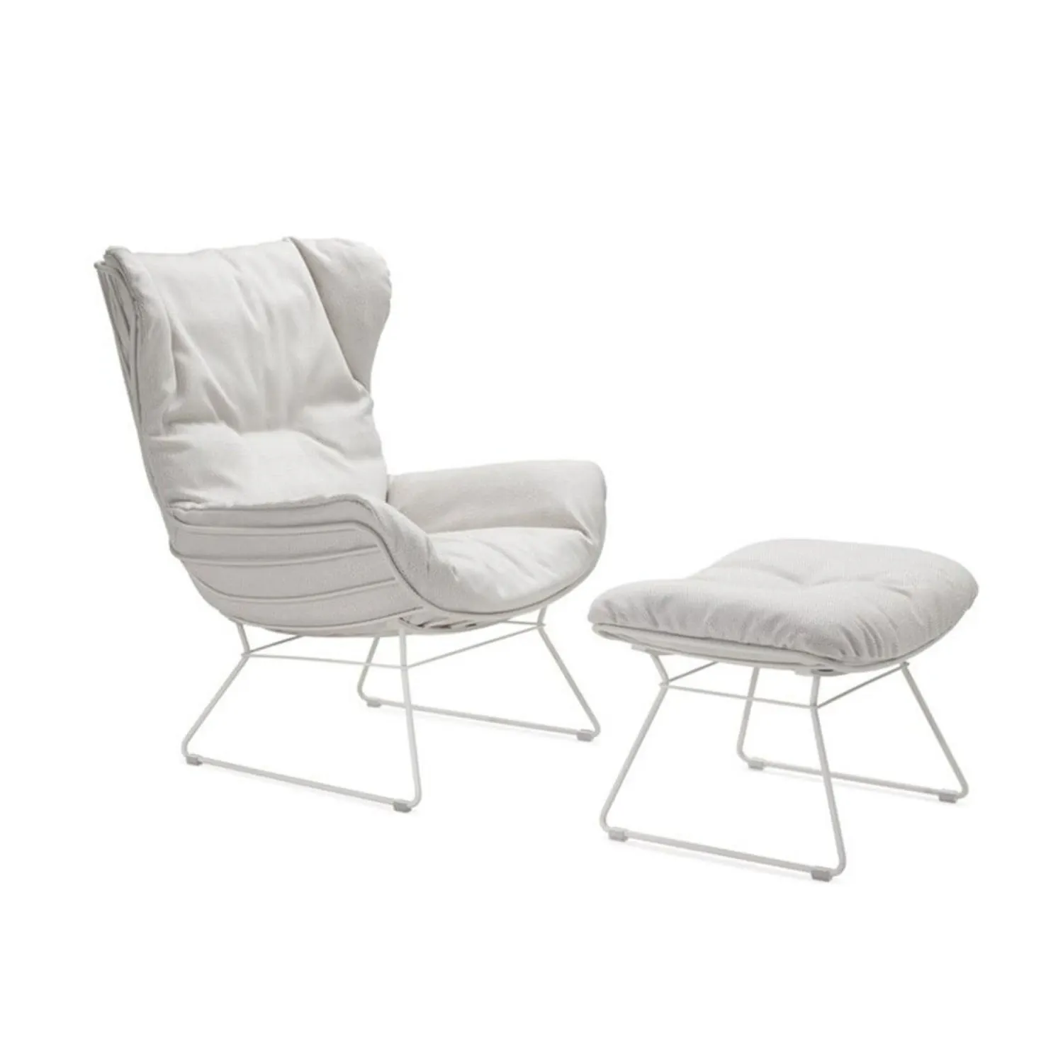 freifrau | leyasol outdoor wingback chair | lopi beldi