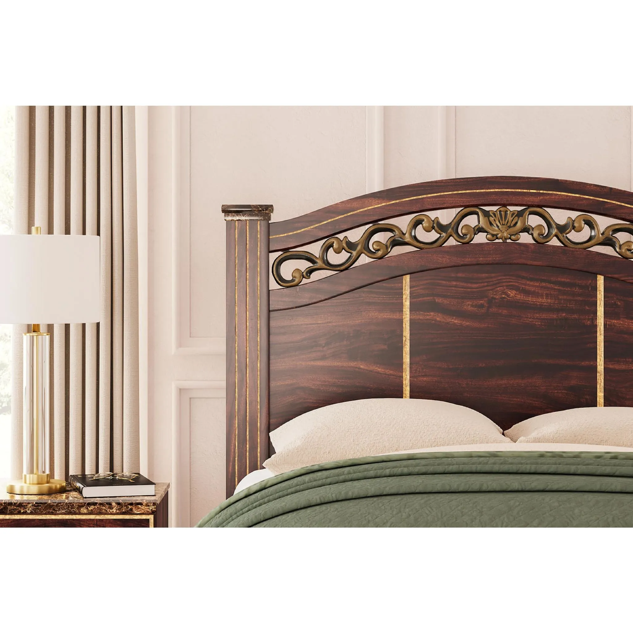 Glosmount Queen Poster Bed