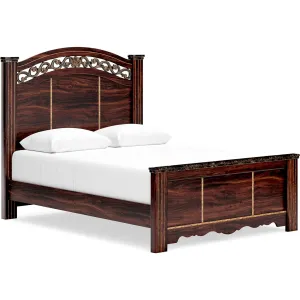 Glosmount Queen Poster Bed