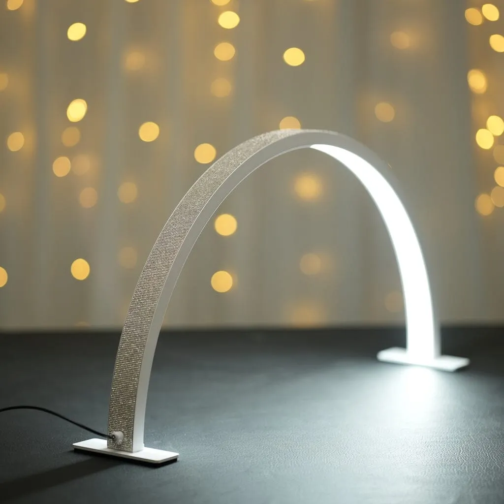 Half Moon Nail Desk Lamp