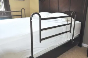 Home Bed Style Adjustable Length Bed Rails