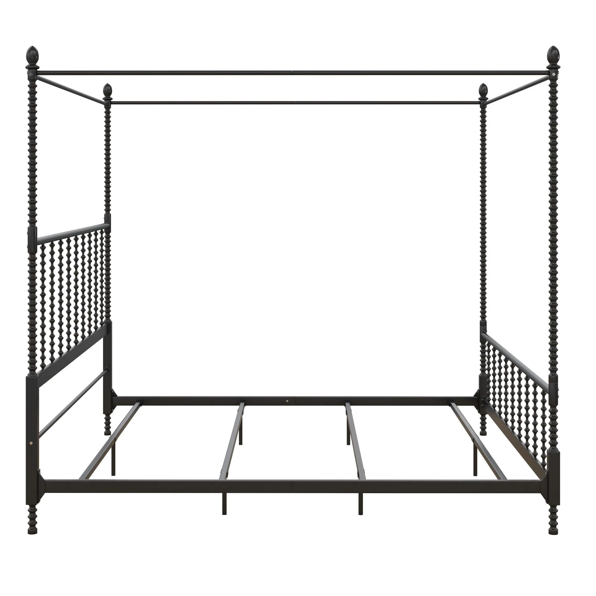 Jenny Lind Metal Canopy Bed Frame