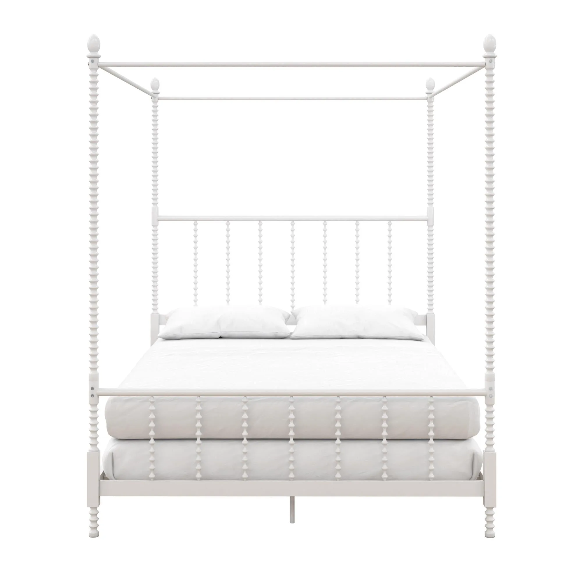 Jenny Lind Metal Canopy Bed Frame