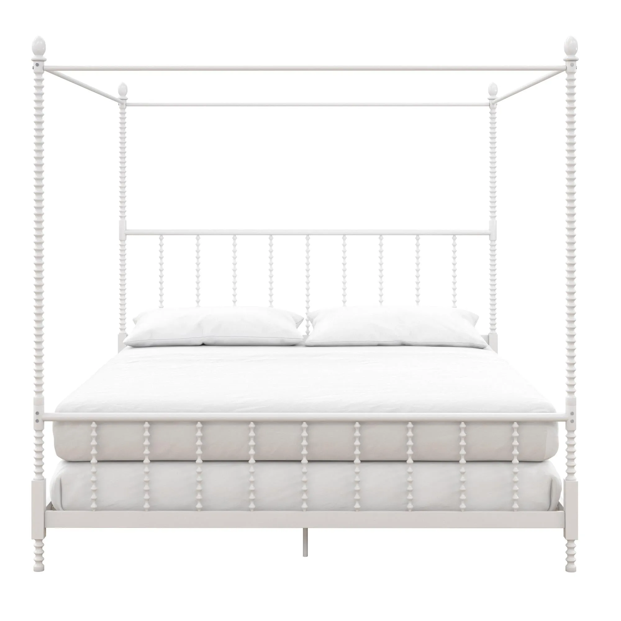 Jenny Lind Metal Canopy Bed Frame