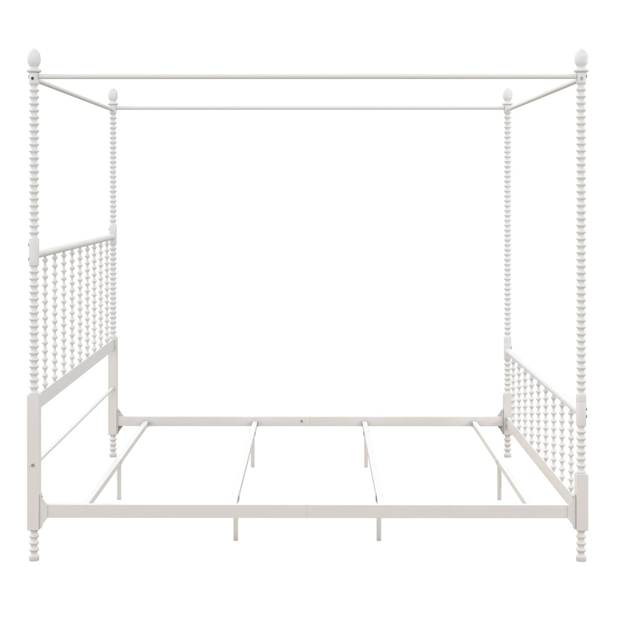 Jenny Lind Metal Canopy Bed Frame