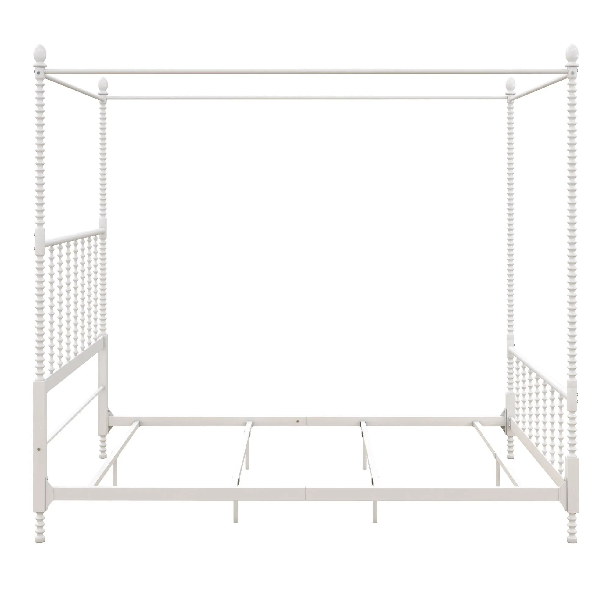 Jenny Lind Metal Canopy Bed Frame